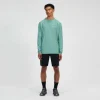 Men's 24/7 Crew Long Sleeve Tech Tee - Green^Berghaus Discount