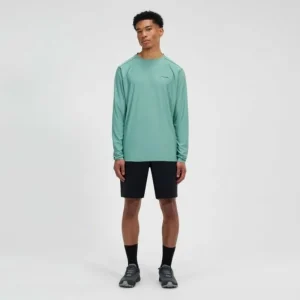 Men's 24/7 Crew Long Sleeve Tech Tee - Green^Berghaus Discount