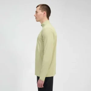 Men's 24/7 Half Zip Long Sleeve Tech Tee - Natural^Berghaus Flash Sale