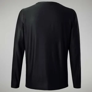 Men's 24/7 Tech Tee Long Sleeve Crew - Black^Berghaus New