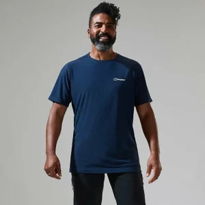 Men's 24/7 Tech Tee Super Stretch Crew - Dark Blue^Berghaus Best