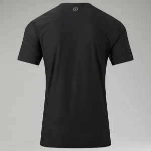 Men's 24/7 Tech Tee Super Stretch Crew - Black^Berghaus Flash Sale