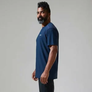 Men's 24/7 Tech Tee Super Stretch Crew - Dark Blue^Berghaus Best