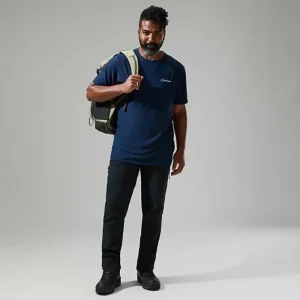 Men's 24/7 Tech Tee Super Stretch Crew - Dark Blue^Berghaus Best