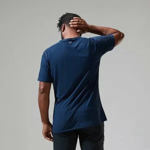 Men's 24/7 Tech Tee Super Stretch Crew - Dark Blue^Berghaus Best