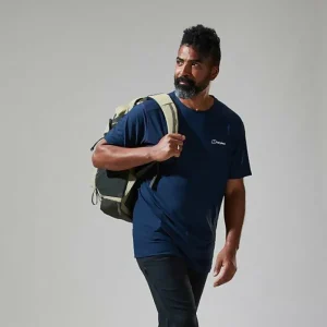 Men's 24/7 Tech Tee Super Stretch Crew - Dark Blue^Berghaus Best