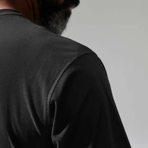 Men's 24/7 Tech Tee Super Stretch Crew - Black^Berghaus Flash Sale
