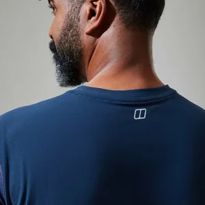Men's 24/7 Tech Tee Super Stretch Crew - Dark Blue^Berghaus Best