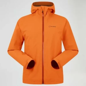 Men's Arnaby Hooded Waterproof Jacket - Orange^Berghaus Outlet