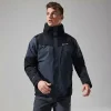 Men's Arran Gemini 3in1 Jacket - Dark Grey/Black^Berghaus Fashion