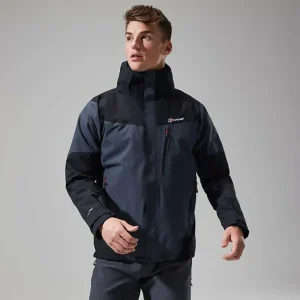Men's Arran Gemini 3in1 Jacket - Dark Grey/Black^Berghaus Fashion