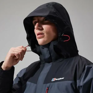 Men's Arran Gemini 3in1 Jacket - Dark Grey/Black^Berghaus Fashion