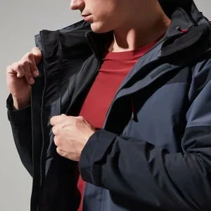 Men's Arran Gemini 3in1 Jacket - Dark Grey/Black^Berghaus Fashion