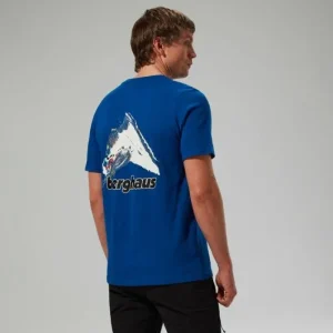 Men's Art Short Sleeve T-Shirt - Blue^Berghaus Sale
