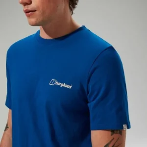 Men's Art Short Sleeve T-Shirt - Blue^Berghaus Sale
