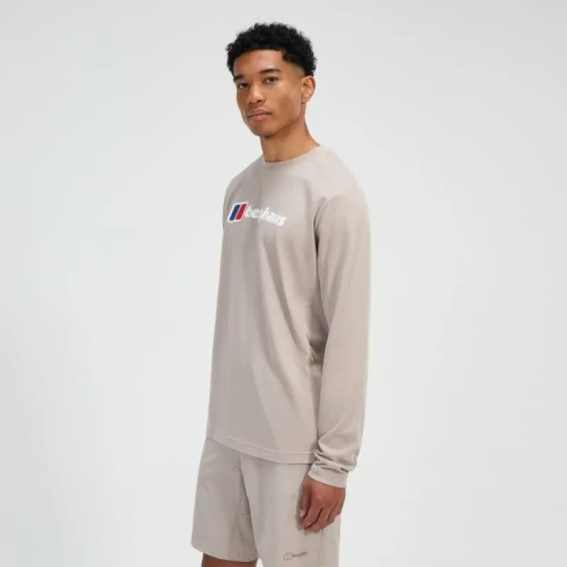 mens_berghaus_big_logo_lo_3.webp Men's Big Logo Long Sleeve Tee - Grey^Berghaus Sale
