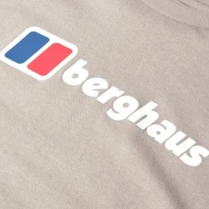 Men's Big Logo Long Sleeve Tee - Grey^Berghaus Sale