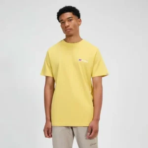 Men's Class Logo Tee - Yellow^Berghaus Best Sale