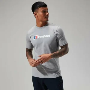 Men's Big Classic Logo Tee Dark Grey^Berghaus Store