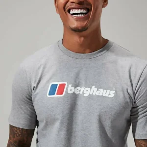 Men's Big Classic Logo Tee Dark Grey^Berghaus Store