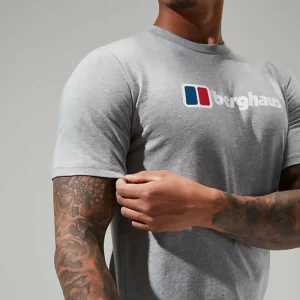 Men's Big Classic Logo Tee Dark Grey^Berghaus Store