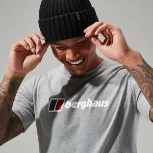 Men's Big Classic Logo Tee Dark Grey^Berghaus Store