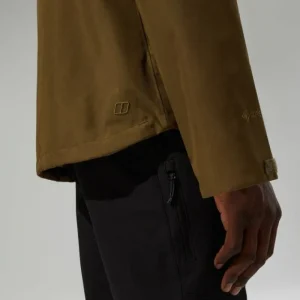 Men's Bramblfell InterActive Gore-Tex Waterproof Jacket - Brown/Green^Berghaus Store