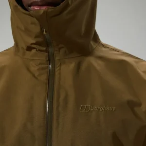 Men's Bramblfell InterActive Gore-Tex Waterproof Jacket - Brown/Green^Berghaus Store