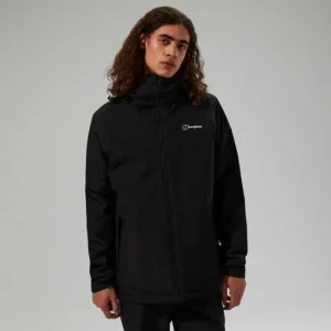 Men's Deluge Pro 3.0 Insulated Waterproof Jacket - Black^Berghaus Store
