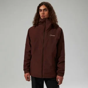 Men's Deluge Pro 3.0 Insulated Waterproof Jacket - Brown^Berghaus Discount