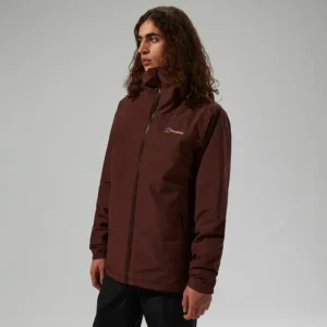 Men's Deluge Pro 3.0 Insulated Waterproof Jacket - Brown^Berghaus Discount