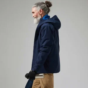 Men's Deluge Pro 2.0 Insulated Waterproof Jacket - Blue^Berghaus Fashion