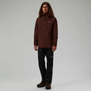 Men's Deluge Pro 3.0 Insulated Waterproof Jacket - Brown^Berghaus Discount