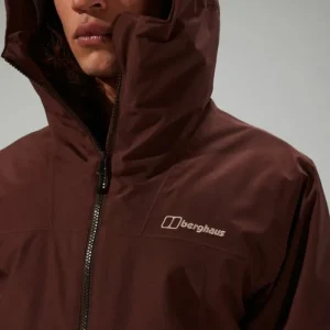 Men's Deluge Pro 3.0 Insulated Waterproof Jacket - Brown^Berghaus Discount