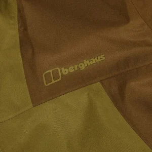 Men's Deluge Pro 3.0 Waterproof Jacket - Green/Brown^Berghaus Sale