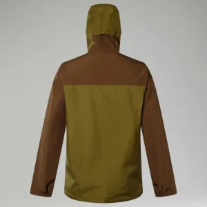 Men's Deluge Pro 3.0 Waterproof Jacket - Green/Brown^Berghaus Sale