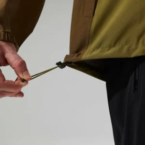 Men's Deluge Pro 3.0 Waterproof Jacket - Green/Brown^Berghaus Sale