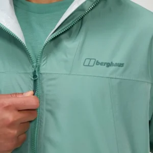 Men's Deluge Pro 3.0 Waterproof Jacket - Green^Berghaus Cheap