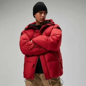 Men's Fawdon Down Jacket - Dark Red/Black^Berghaus Cheap