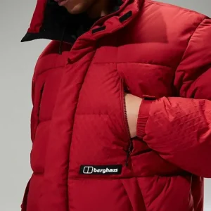 Men's Fawdon Down Jacket - Dark Red/Black^Berghaus Cheap