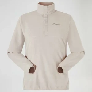 Men's Felltop Snap Fleece Pullover - Grey^Berghaus Clearance