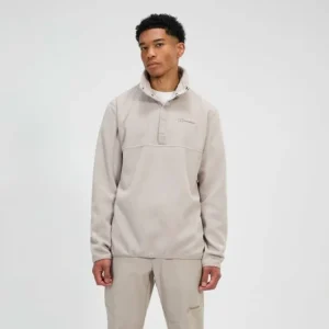 Men's Felltop Snap Fleece Pullover - Grey^Berghaus Clearance