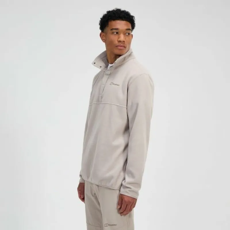 mens_felltop_snap_fleece__3.webp Men's Felltop Snap Fleece Pullover - Grey^Berghaus Clearance