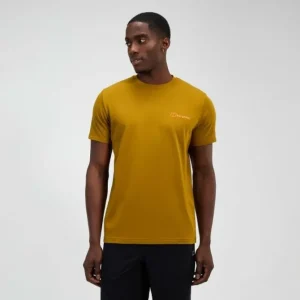 Men's Grappled Short Sleeve Tee - Brown^Berghaus Shop