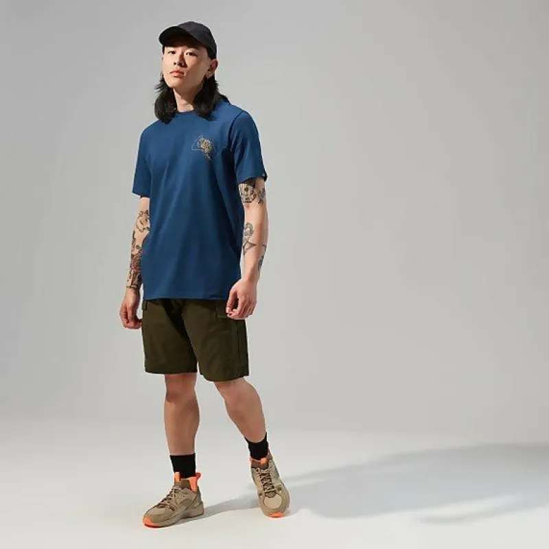 mens_hike_beans_short_sle_3.webp Mens Hike Beans Short Sleeve Tee - Dark Blue^Berghaus Outlet