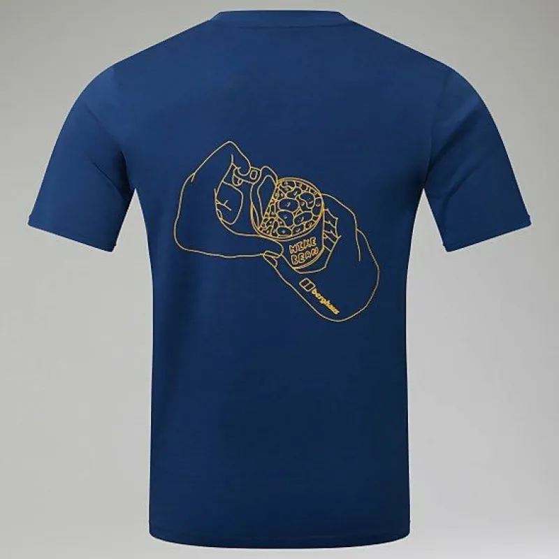 mens_hike_beans_short_sle_7.webp Mens Hike Beans Short Sleeve Tee - Dark Blue^Berghaus Outlet