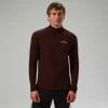 Men's Ivyhill Half Zip Top - Brown^Berghaus Best