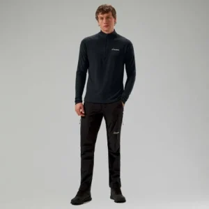 Men's Ivyhill Half Zip Top - Black^Berghaus Store