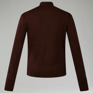 Men's Ivyhill Half Zip Top - Brown^Berghaus Best