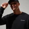 Men's Logo Crew Black^Berghaus Hot